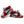 A lifestyle shot of someone wearing the slippers indoors, illustrating their versatility for both indoor and outdoor use. A promotional banner in the corner displays the offer for 50% off the second pair with code HALFOFF.